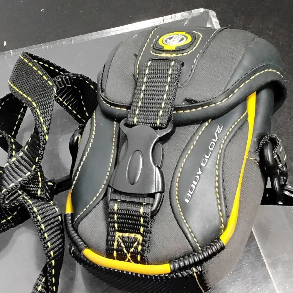 Fellowes Compact Body Glove Black and Yellow Gear Bag